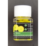 Силіконова плаваюча наживка, в діпі, EOS, Кулька, 10мм, 25шт/уп, Вишня, жовтий